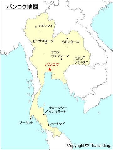 バンコク地図
